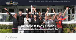 Desktop Screenshot of bodykinetics.com